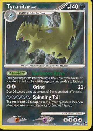 Tyranitar 30-100